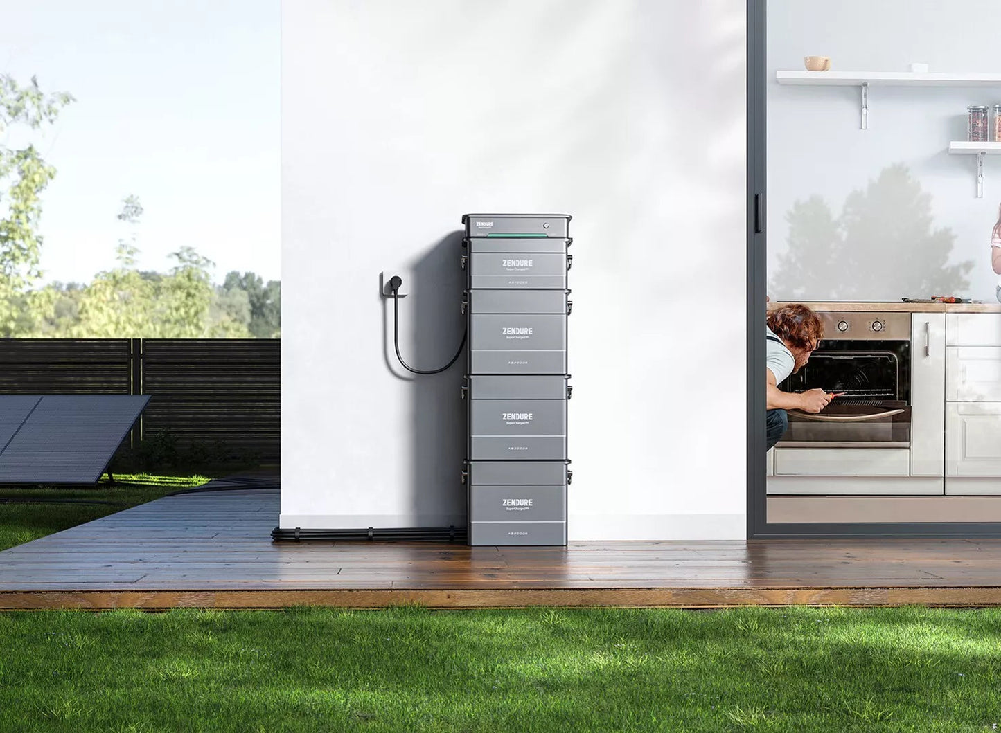 Zendure SolarFlow Bundle Hybrid Inverter Hyper 2000+AB2000S(1920WH-7680WH)