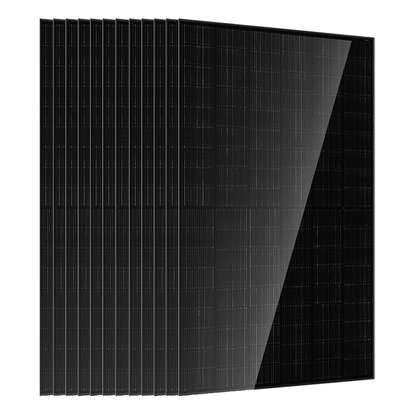 JA SOLAR JAM54D41 Solarmodul 440W N typ Glas Glas full black