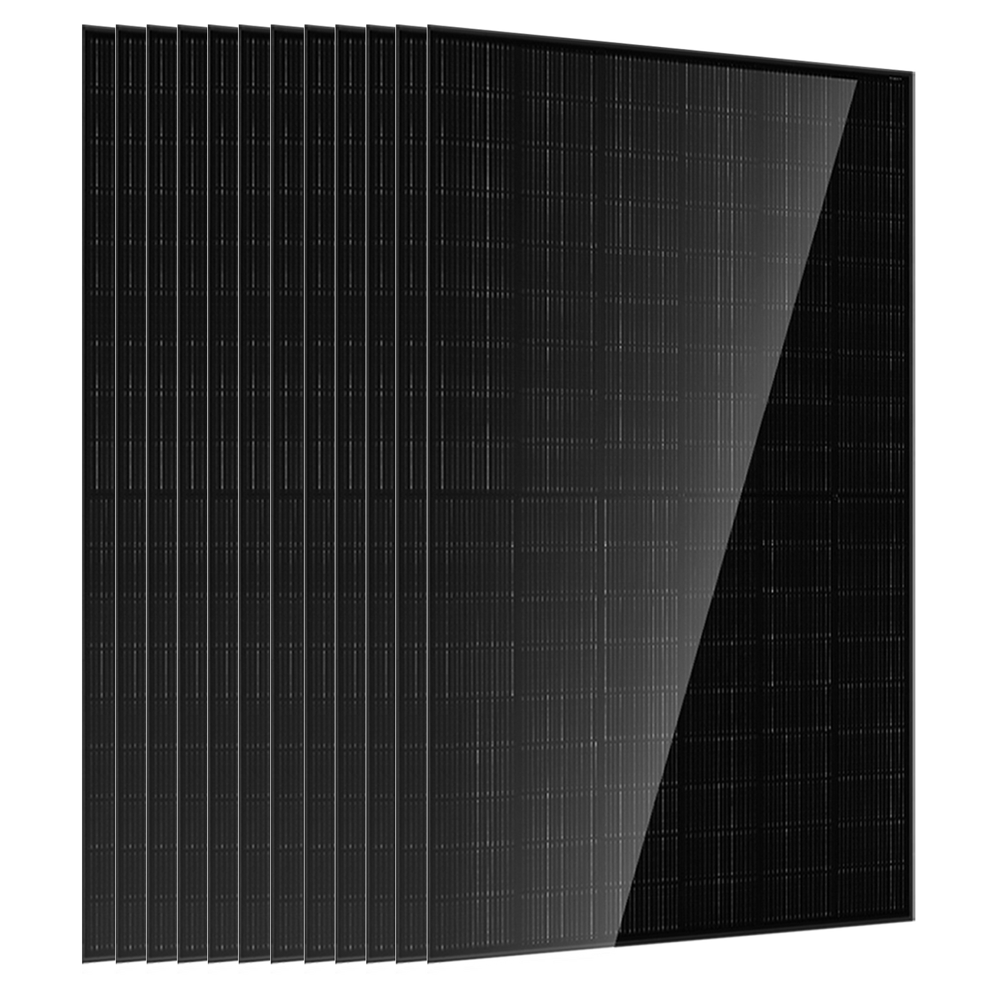 JA SOLAR JAM54D41 Solarmodul 440W N typ Glas Glas full black