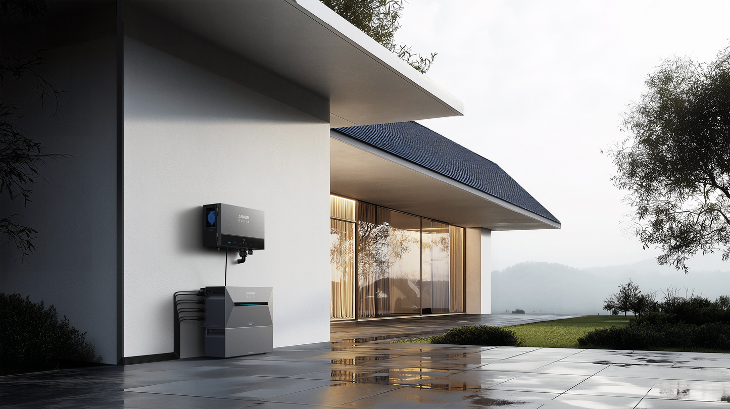 Anker SOLIX Power Dock mit 1/2/3 Anker SOLIX Solarbank 3 E2700 Pro