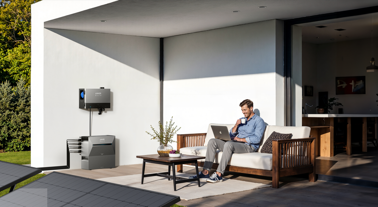 Anker SOLIX Power Dock mit 1/2/3 Anker SOLIX Solarbank 3 E2700 Pro