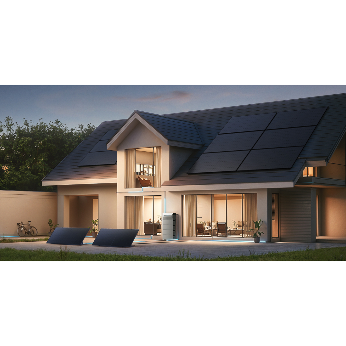 Anker Solix 2000W Balkonkraftwerke mit Solarbank 3 Pro ohne/mit Halterung