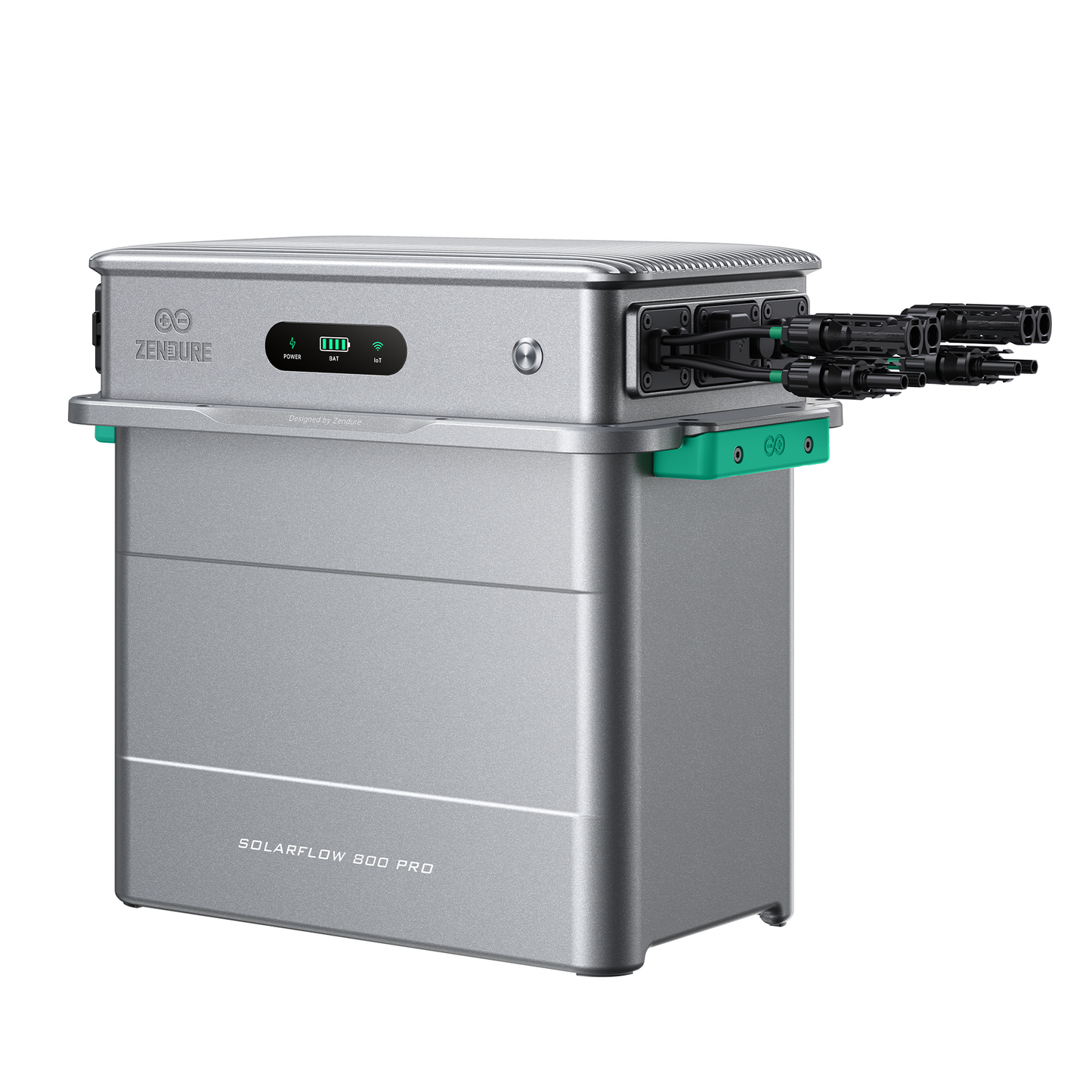 Balkonkraftwerk 890W/1780W Zendure SolarFlow 800 Pro AIO-Balkon-Energiespeichersystem