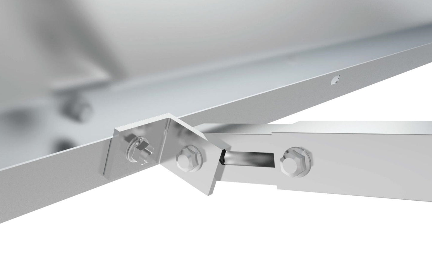 SolarModul Halterung, 15-30° Einfaches Solar-Montageset für Geländer