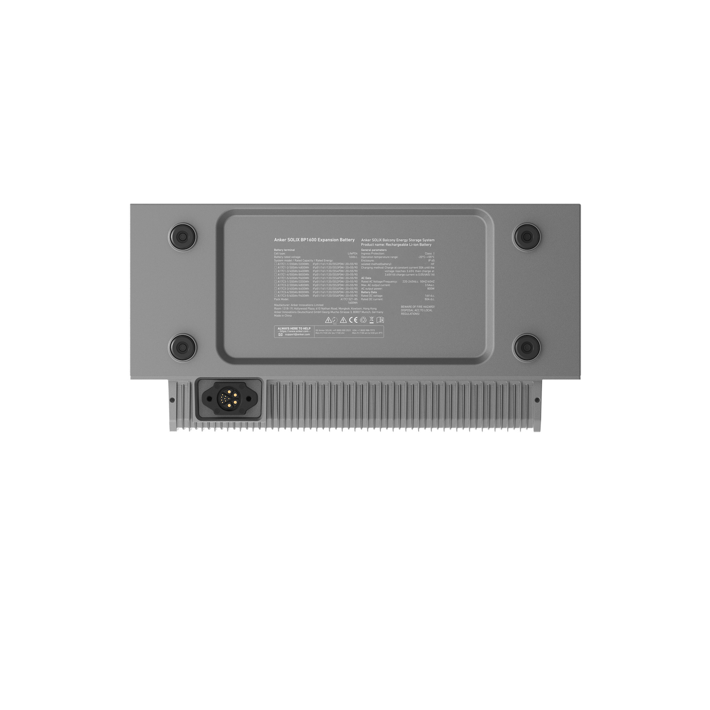 Anker SOLIX BP1600 Erweiterungsakku für Solarbank 2 E1600 pro/Plus