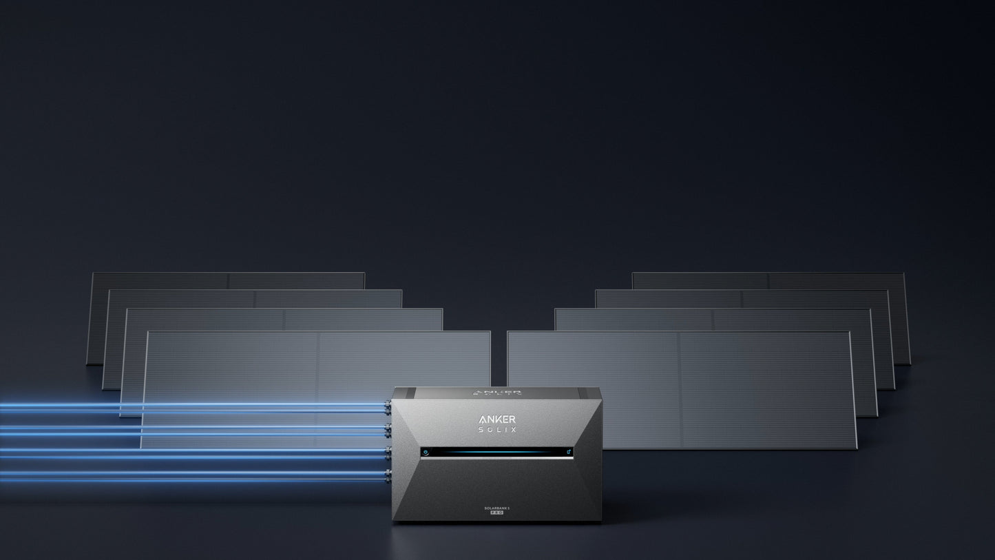 Anker SOLIX Solarbank 3 E2700 Pro mit Smart meter,2700WH,LiFePO4,4MPPT