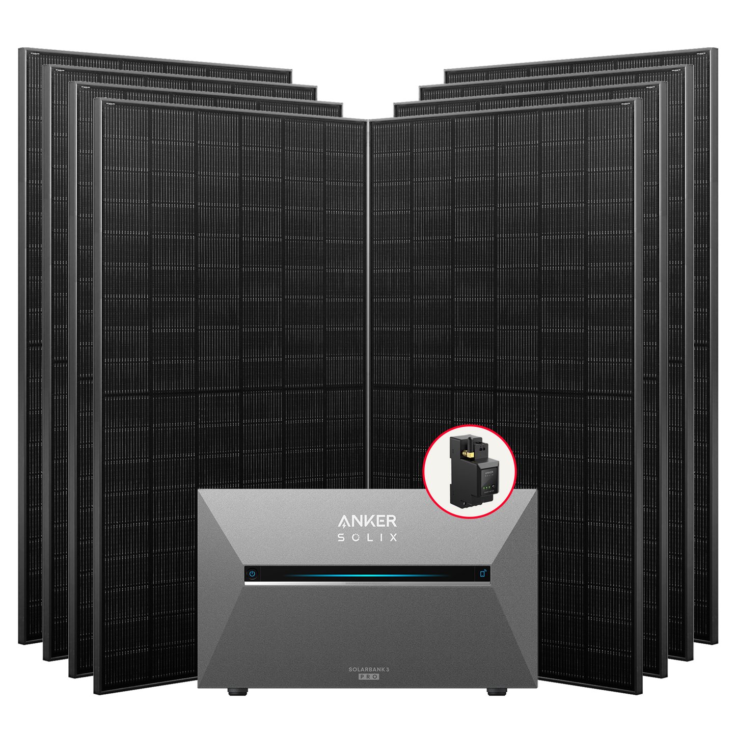 3520W Balkonkraftwerke Anker Solarbank 3 Pro mit Smart Meter, mit/ohne BP2700 ,mit/ohne Halterung