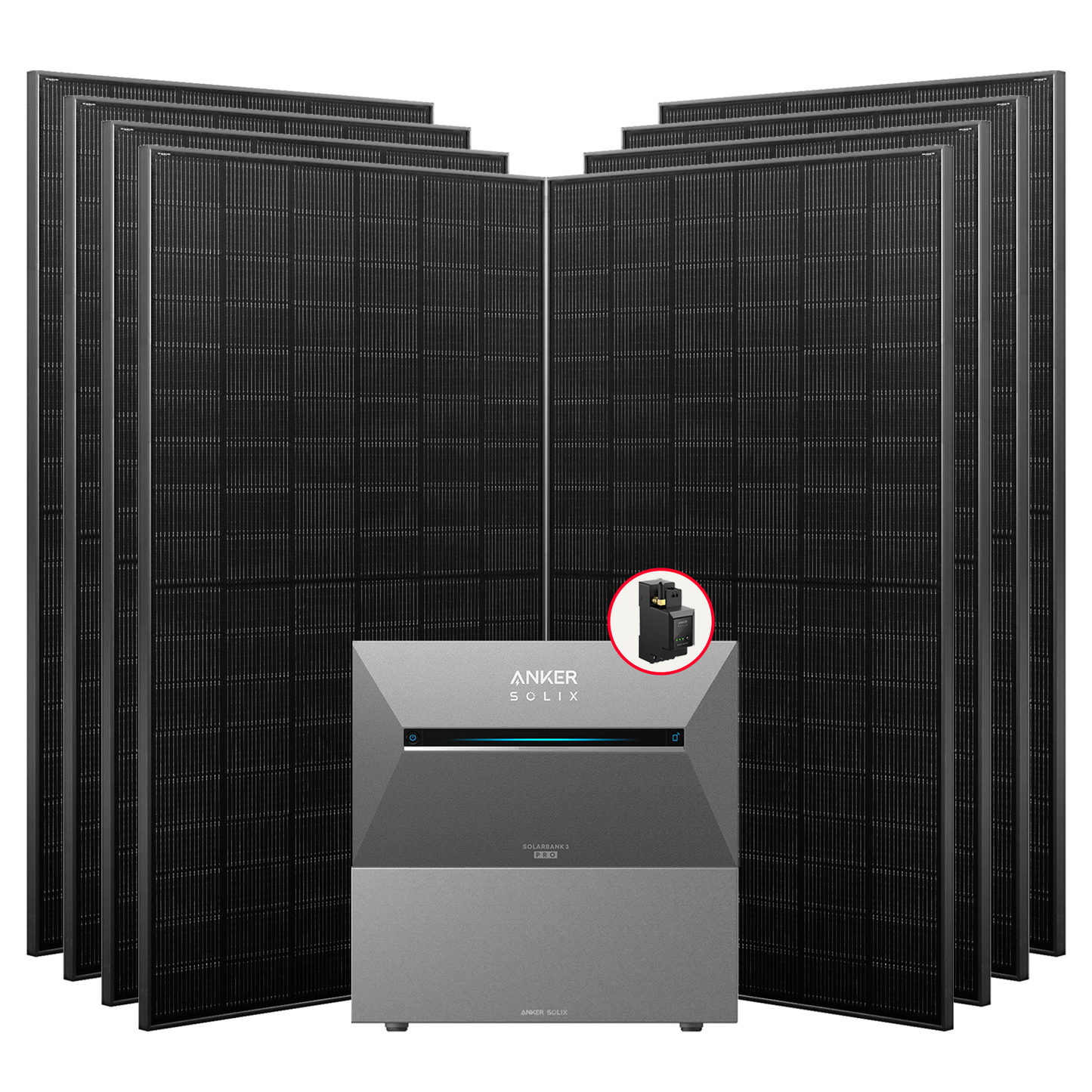 3520W Balkonkraftwerke Anker Solarbank 3 Pro mit Smart Meter, mit/ohne BP2700 ,mit/ohne Halterung
