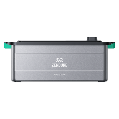 2000W/4000W  Balkonkraftwerk mit Zendure SolarFlow 2400 AC mit Zendure SolarFlow AB3000X