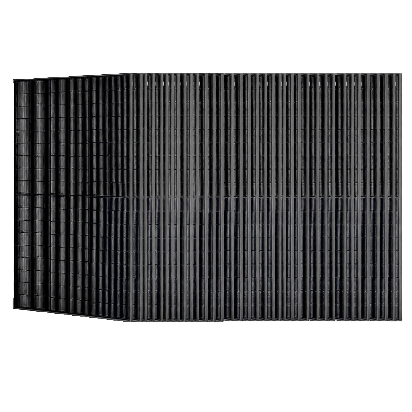 SolarSpace SSA-54HDB 510W N-Typ Bifaziales Doppelglas-Solarmodul