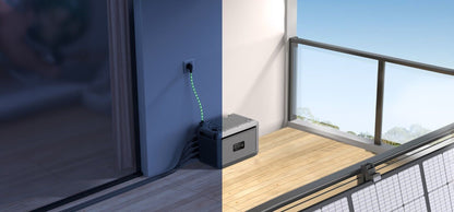 Growatt NEXA 2000 All in one Speicher(2048WH) mit 1/2/3 Erweiterungsakku
