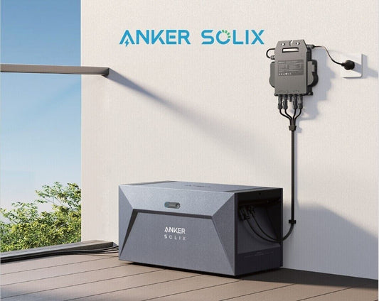 Anker Balkonkraftwerke mit Speicher, Solarbank E1600 1600Wh mit Mikroinverter 800W （Anker oder APSystems）