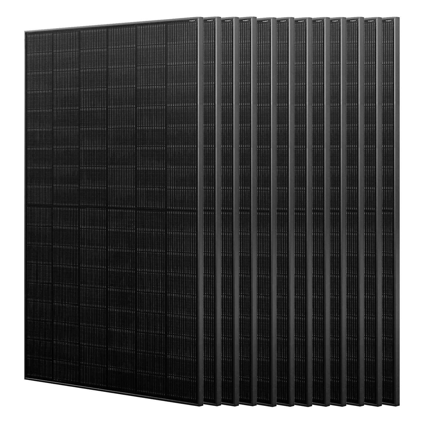 Solarmodul 445W Bifazial Glas-Glas Photovoltaik full black Solar panel