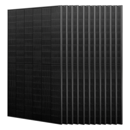 Solarmodul 445W Bifazial Glas-Glas Photovoltaik full black Solar panel