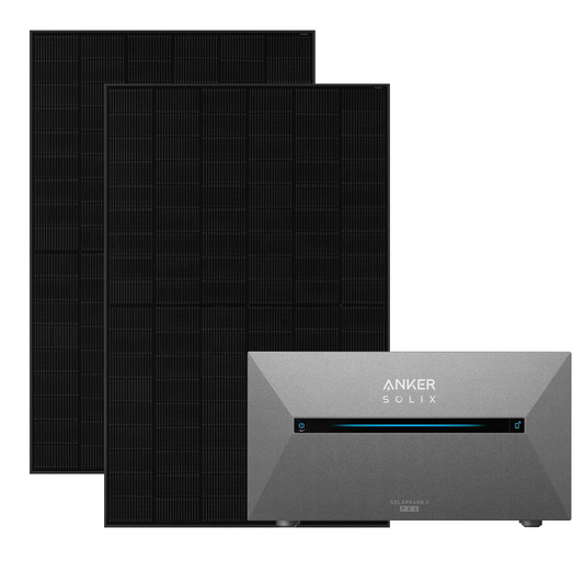 Anker Solix 890W Balkonkraftwerke mit Solarbank 2 Pro