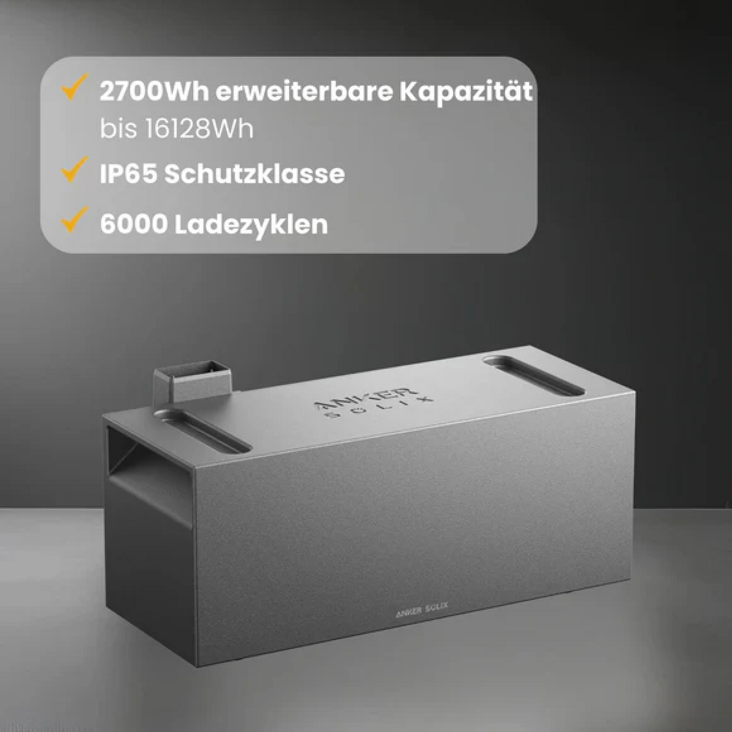 1760W Balkonkraftwerke Anker Solarbank 3 Pro mit Smart Meter Komplettset (2.7Kwh-8.1Kwh)