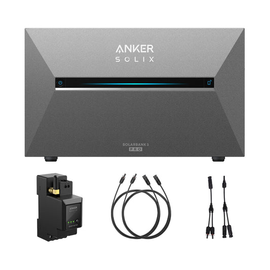 Anker SOLIX Solarbank 3 E2700 Pro 3600W mit/ohne Smart meter