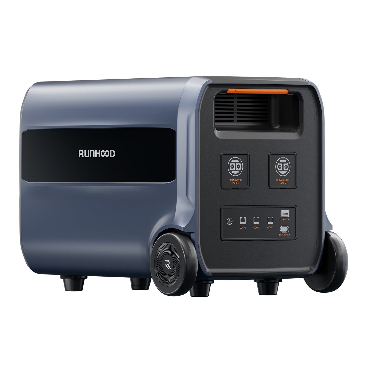 Runhood 2,4kWh Speicher F2400,Erweiterbar bis auf 19,2kWh