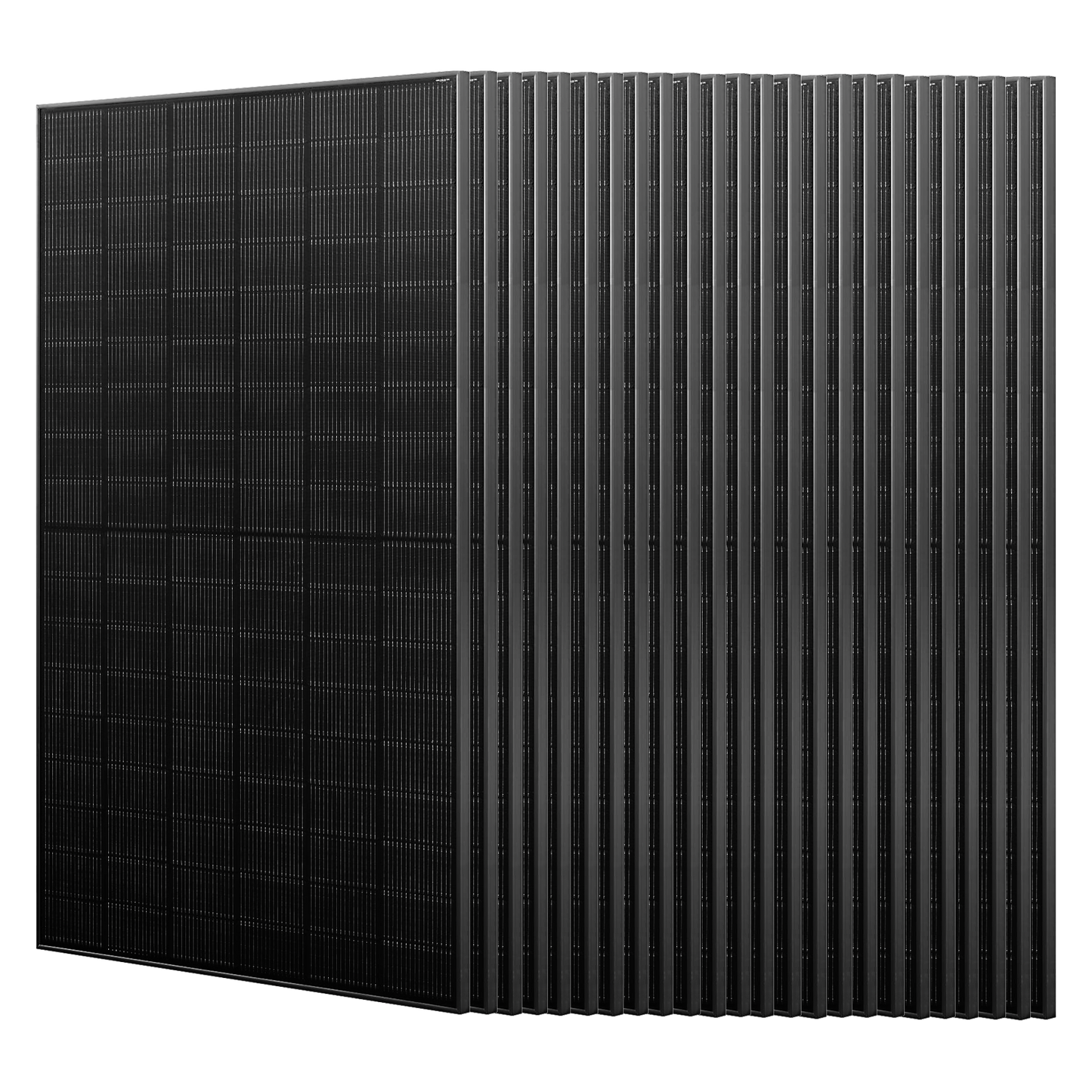 Solarmodul 445W Bifazial Glas-Glas Photovoltaik full black Solar panel