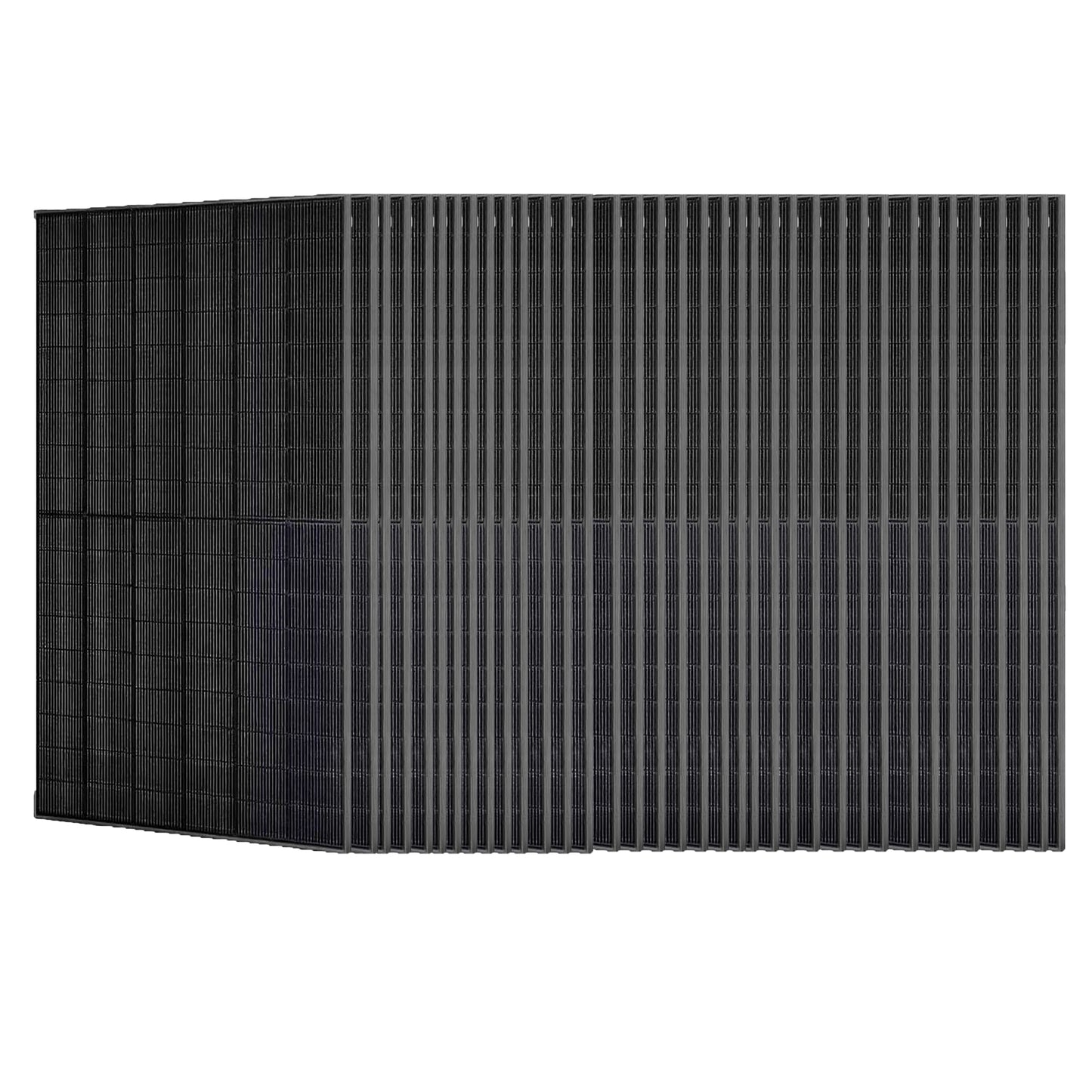 SolarSpace SSA-54HDB 510W N-Typ Bifaziales Doppelglas-Solarmodul
