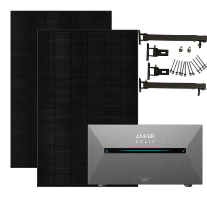 Anker Solix 890W Balkonkraftwerke mit Solarbank 2 Pro