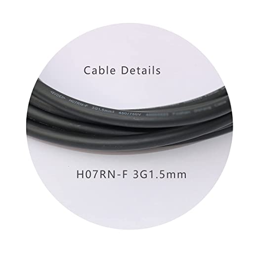 Intellisolaris® AC Kabel 3m/5m/10m, Betteri BC01 Buchse auf Schuko Stecker (IP44), für Mikrowechselrichter Hoymiles, Deye, Envertech, TSUN, NEP