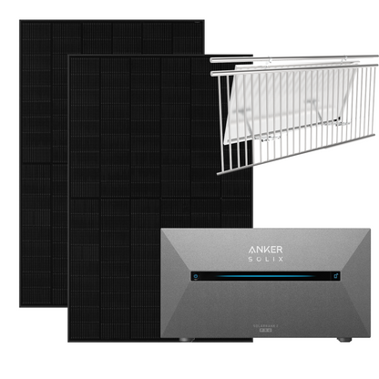 Anker Solix 890W Balkonkraftwerke mit Solarbank 2 Pro