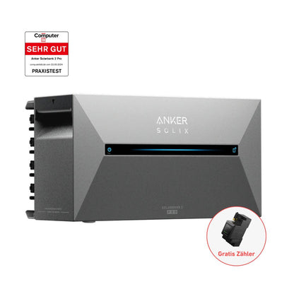 ANKER Balkonkraftwerk Solarbank 2 E1600 Pro Speicher mit integriertem Wechselrichter