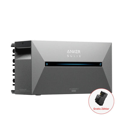 ANKER Balkonkraftwerk Solarbank 2 E1600 Pro Speicher mit integriertem Wechselrichter