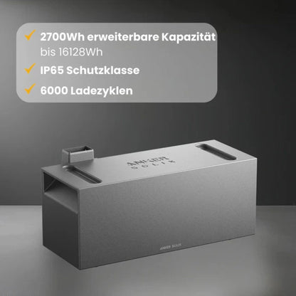 3520W Balkonkraftwerke Anker Solarbank 3 Pro mit Smart Meter, mit/ohne BP2700 ,mit/ohne Halterung