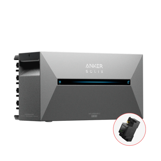 Anker SOLIX Solarbank 2 E1600 Pro Solarspeicher Mit Anker SOLIX Smarter Zähler für Balkonkraftwerk