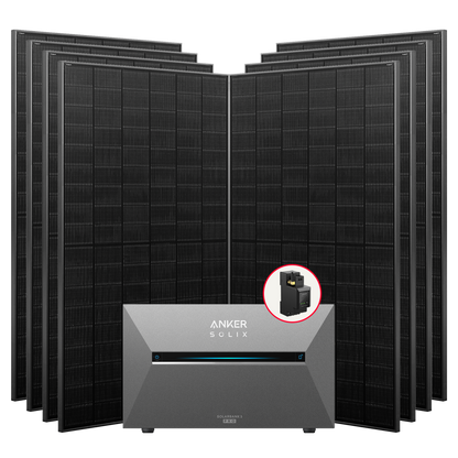 3520W Balkonkraftwerke Anker Solarbank 3 Pro mit Smart Meter, mit/ohne BP2700 ,mit/ohne Halterung