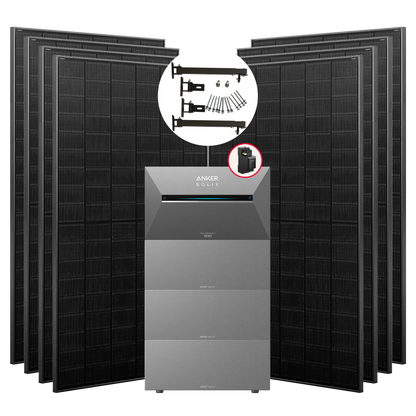 3520W Balkonkraftwerke Anker Solarbank 3 Pro mit Smart Meter, mit/ohne BP2700 ,mit/ohne Halterung