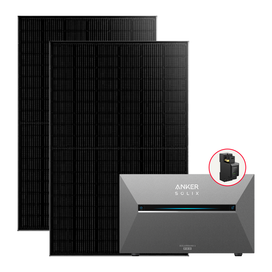 880W Balkonkraftwerke  Anker Solarbank 3 Pro mit Smart Meter Mit/Ohne Halterung