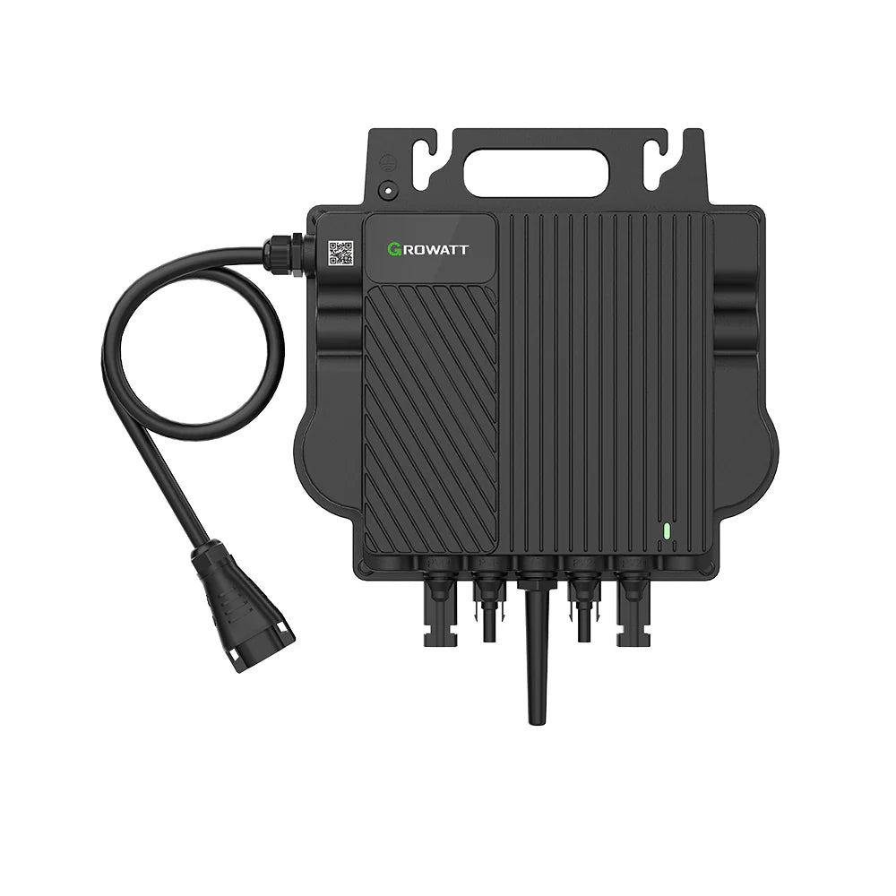 Growatt NEO 800W Microinverter mit 5M AC Kabel  für Balkonkraftwerk