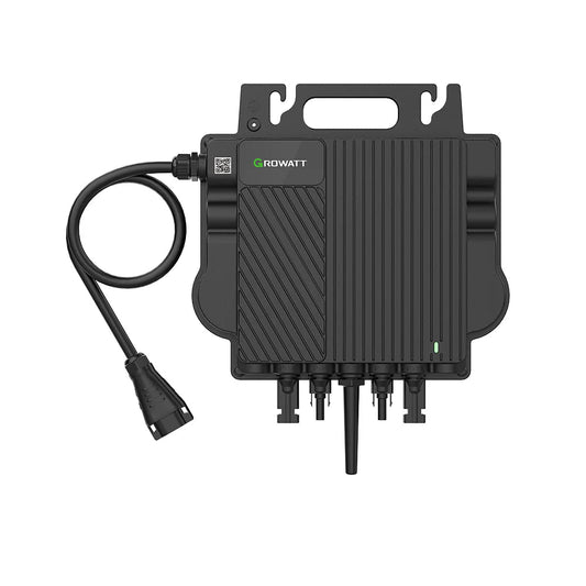 Growatt NEO 800W Microinverter mit 5M AC Kabel  für Balkonkraftwerk