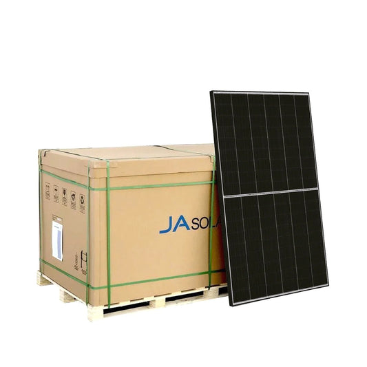 JA Solar Modul 420W - JAM54D40 BIFACIAL MB Schwarzer Rahmen N-Typ-Palette 36 Stück