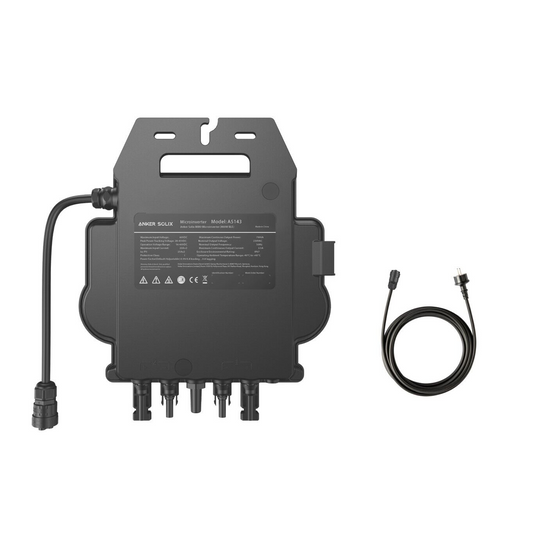 Anker SOLIX MI80 800W Mikro-Wechselrichter  Integriertes WLAN- und Bluetooth
