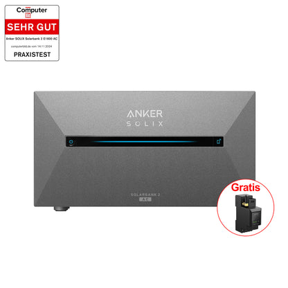 Anker SOLIX Solarbank 2 E1600 AC mit  Smarter Zähler (Gratis)