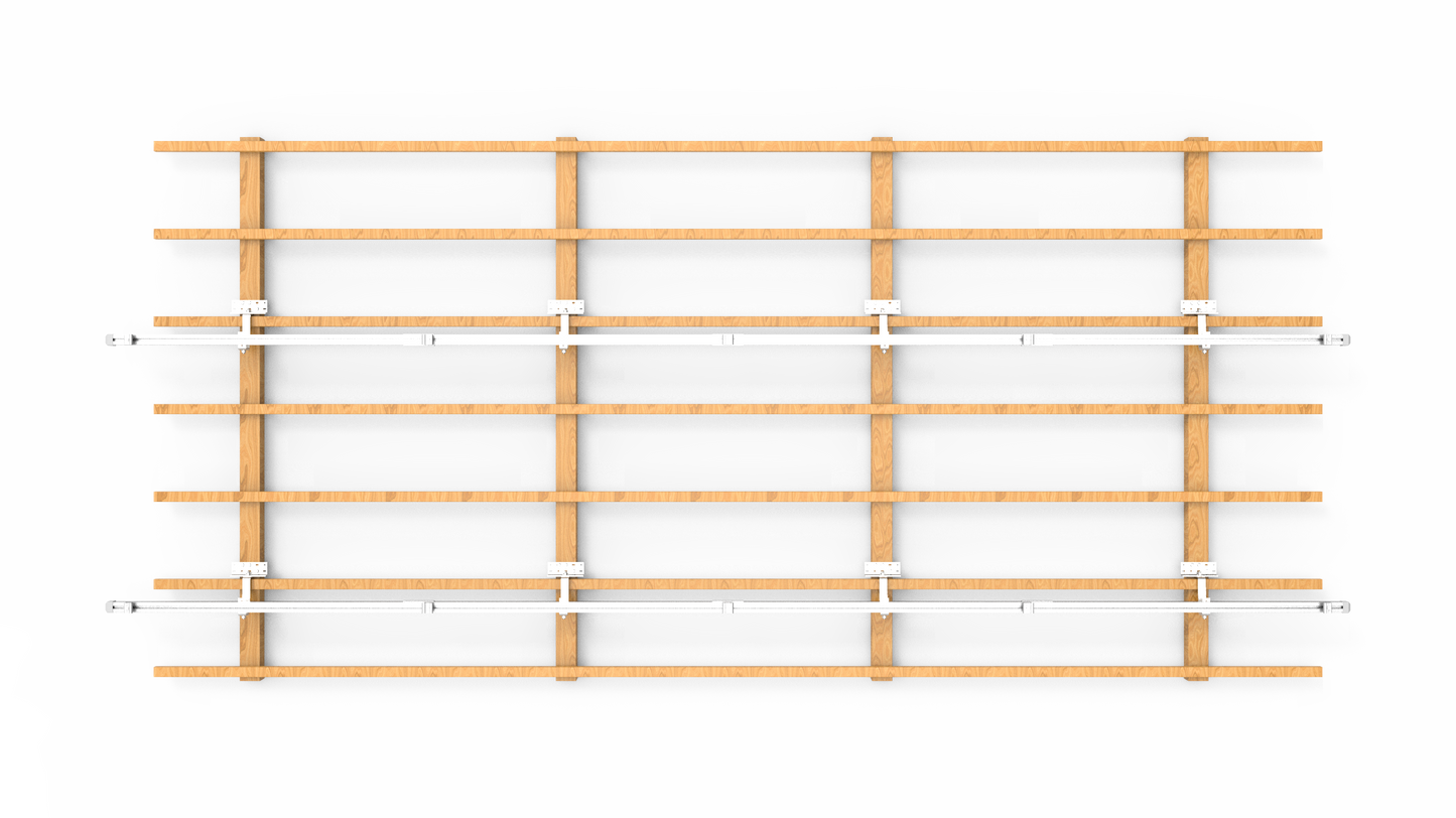 Halterung und Befestigung für PV Photovoltaik Anlage an Ziegeldach 1 Set