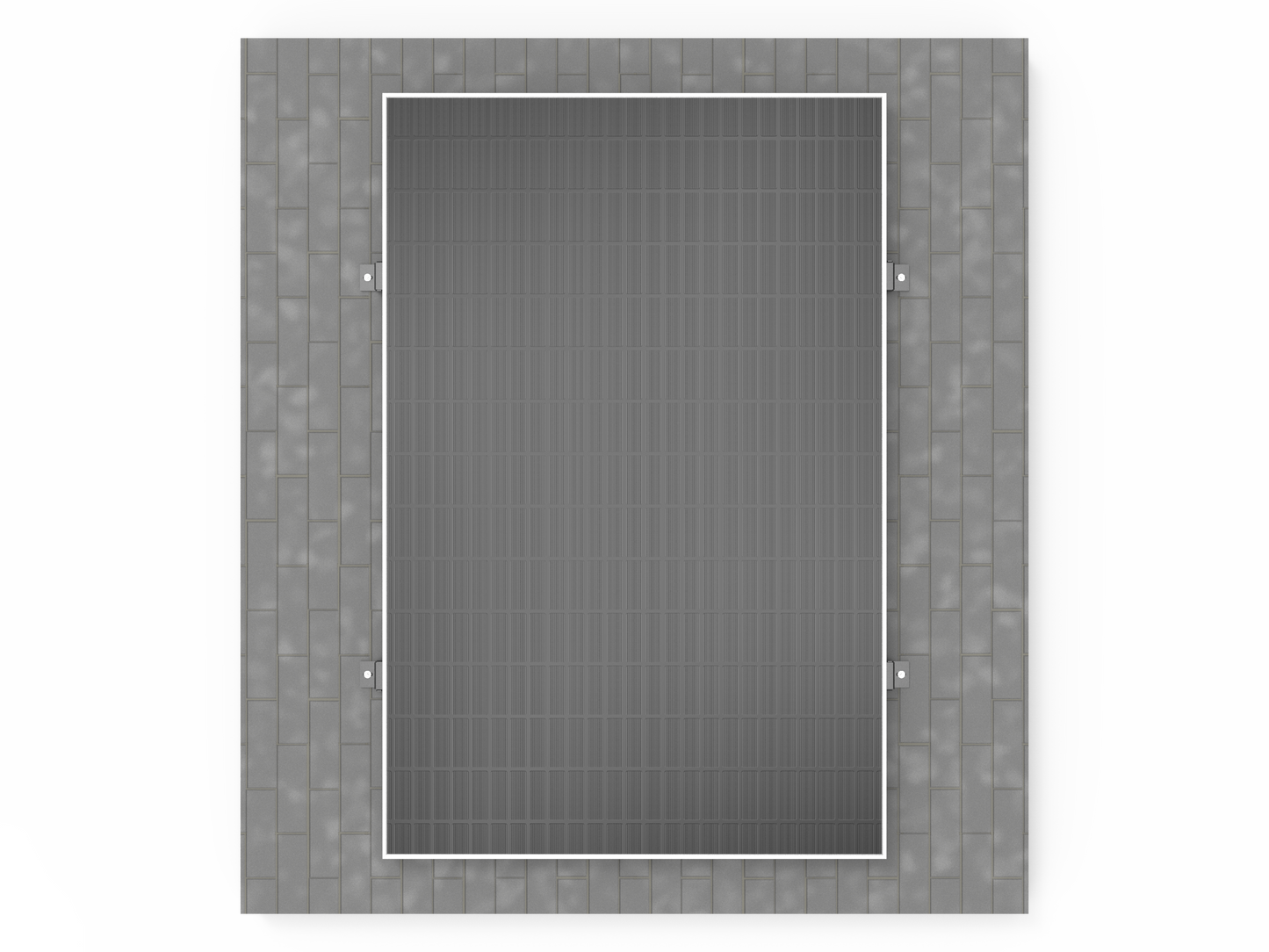 PV-Halterung für geneigteBitumen und Metalldächer(1 Paar)