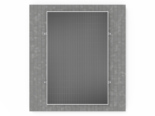 PV-Halterung für geneigteBitumen und Metalldächer(1 Paar)