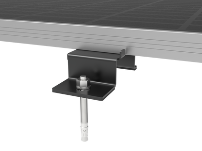 PV-Halterung für geneigteBitumen und Metalldächer(1 Paar)